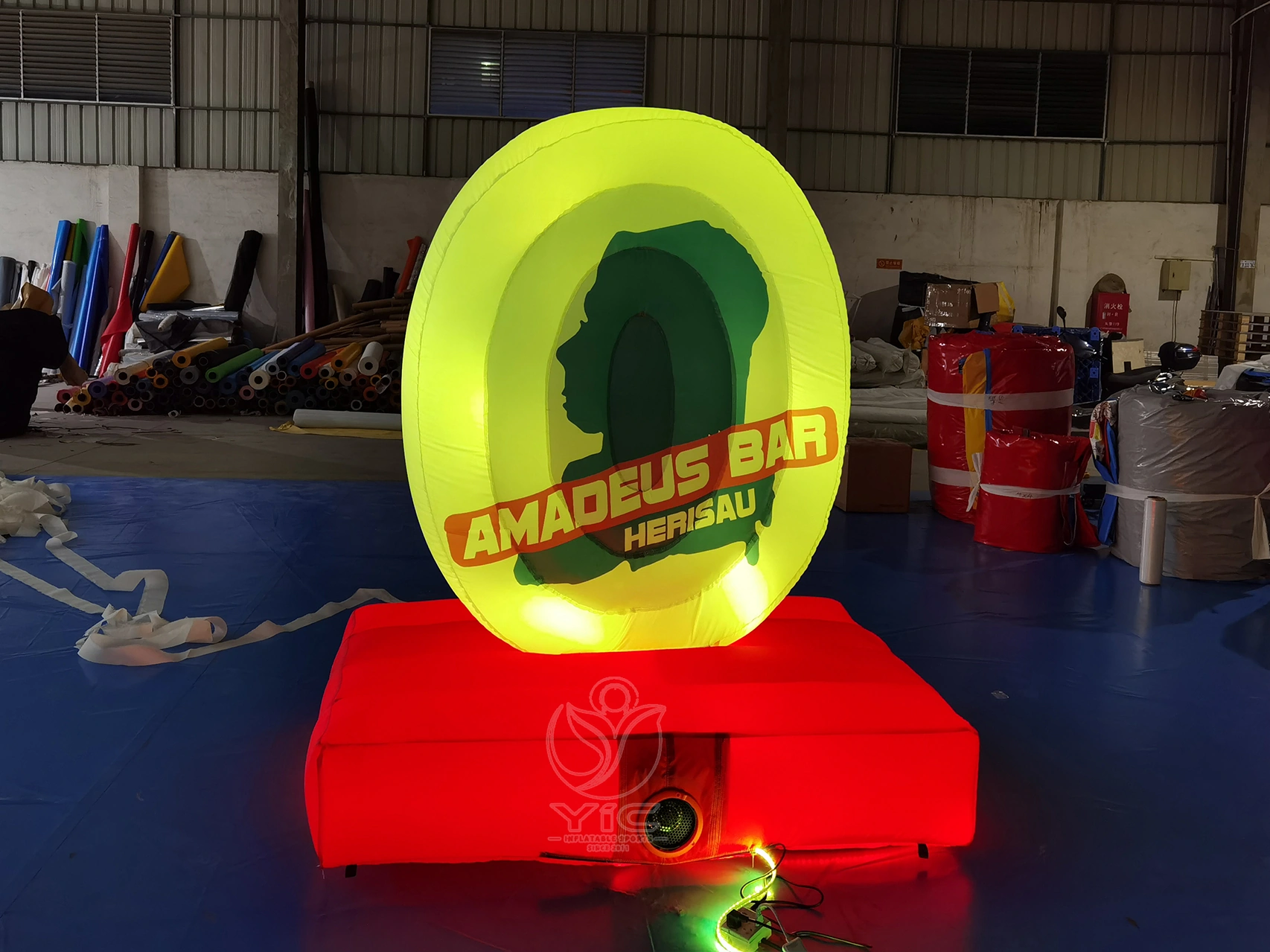 Inflatable logo display product photo 3