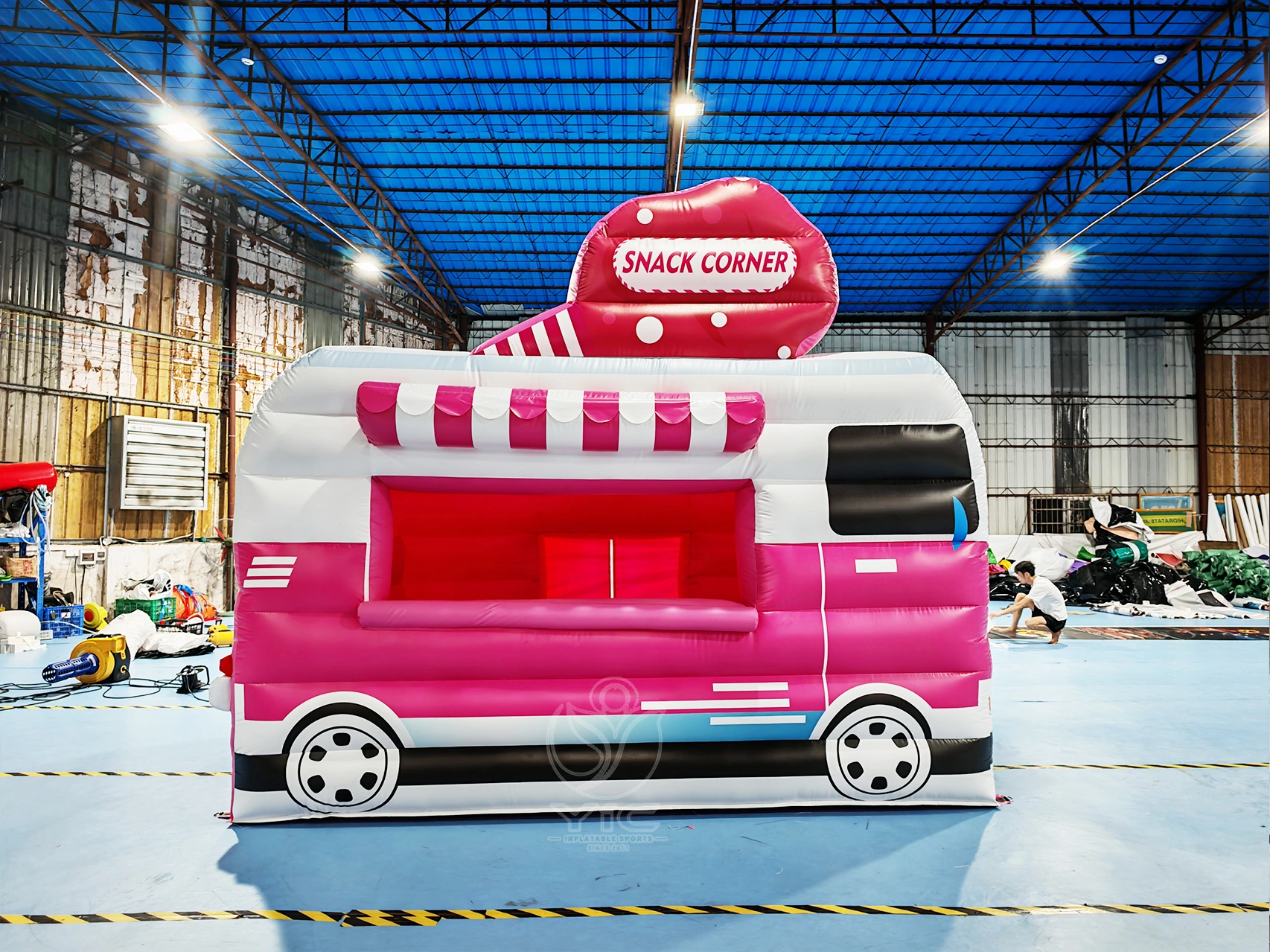 Pop up tent food truck