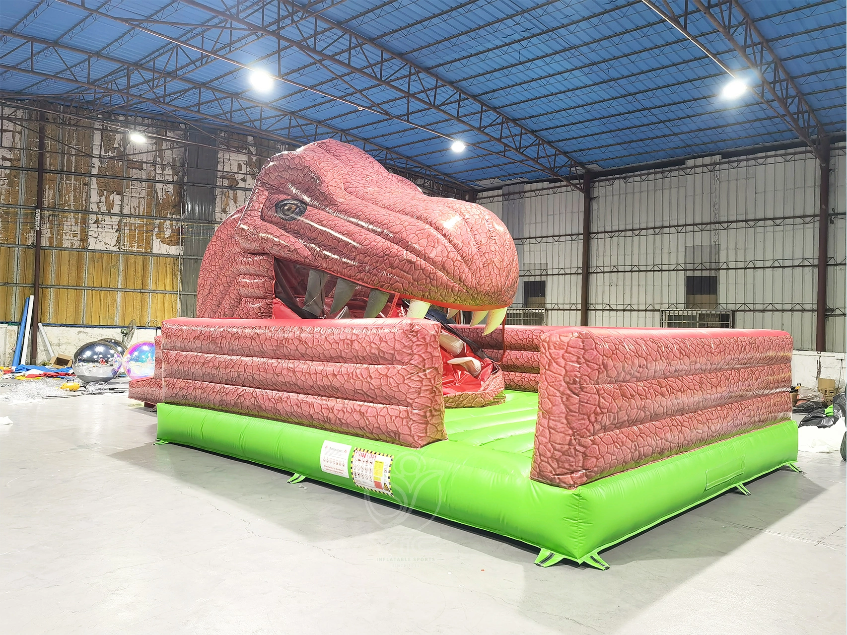 Intex dinosaur inflatable play center with slide