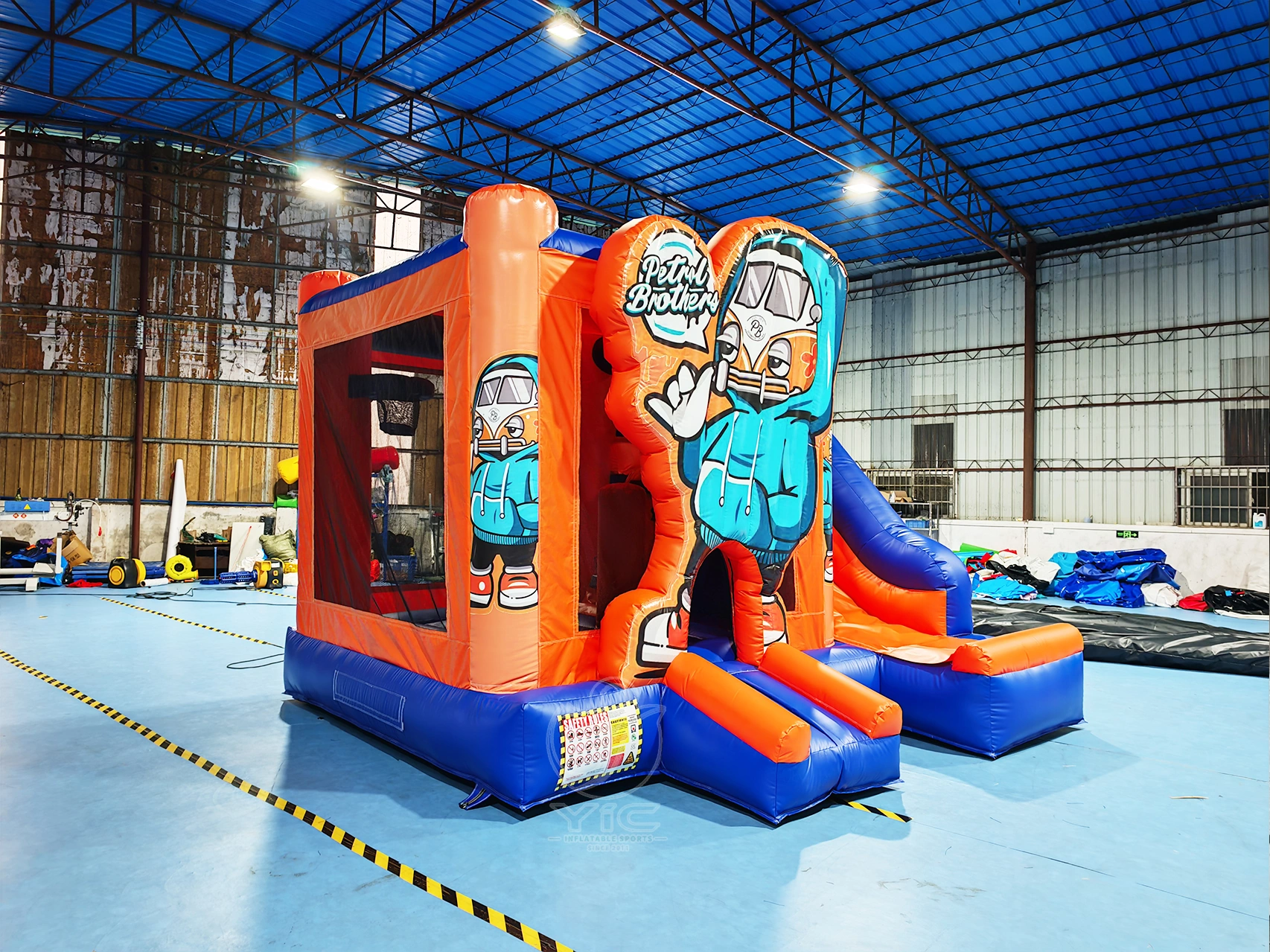 Graffiti inflatable bounce product photo 2