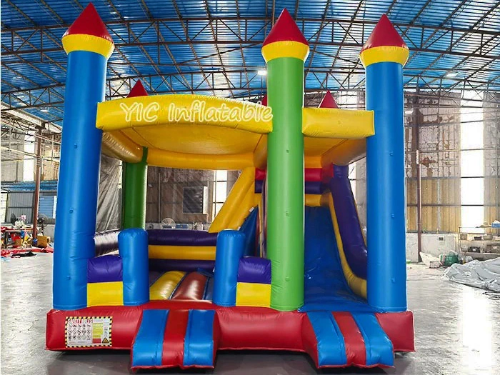 Inflatable bouncer slide combo