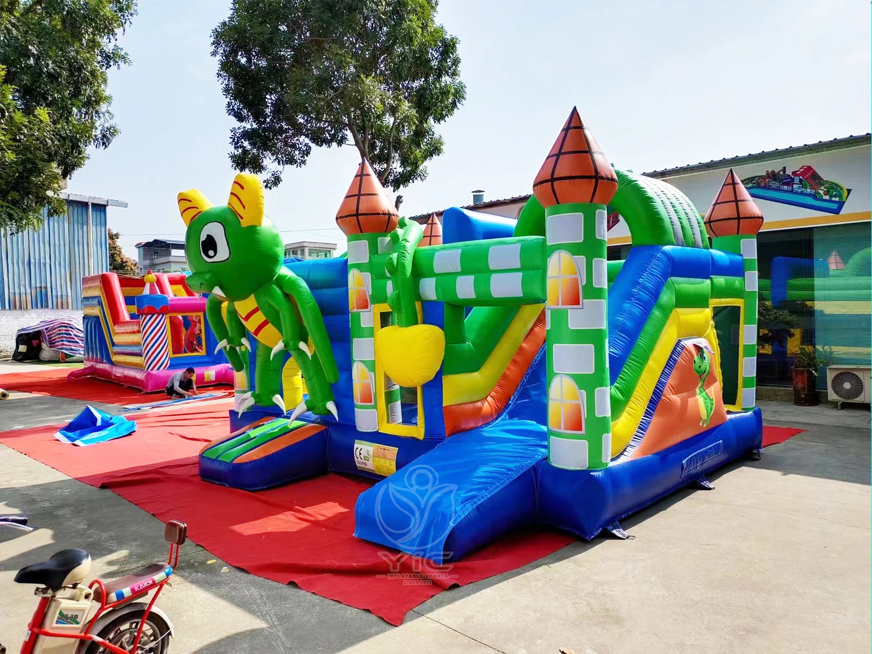Dragon bounce house product photo 3
