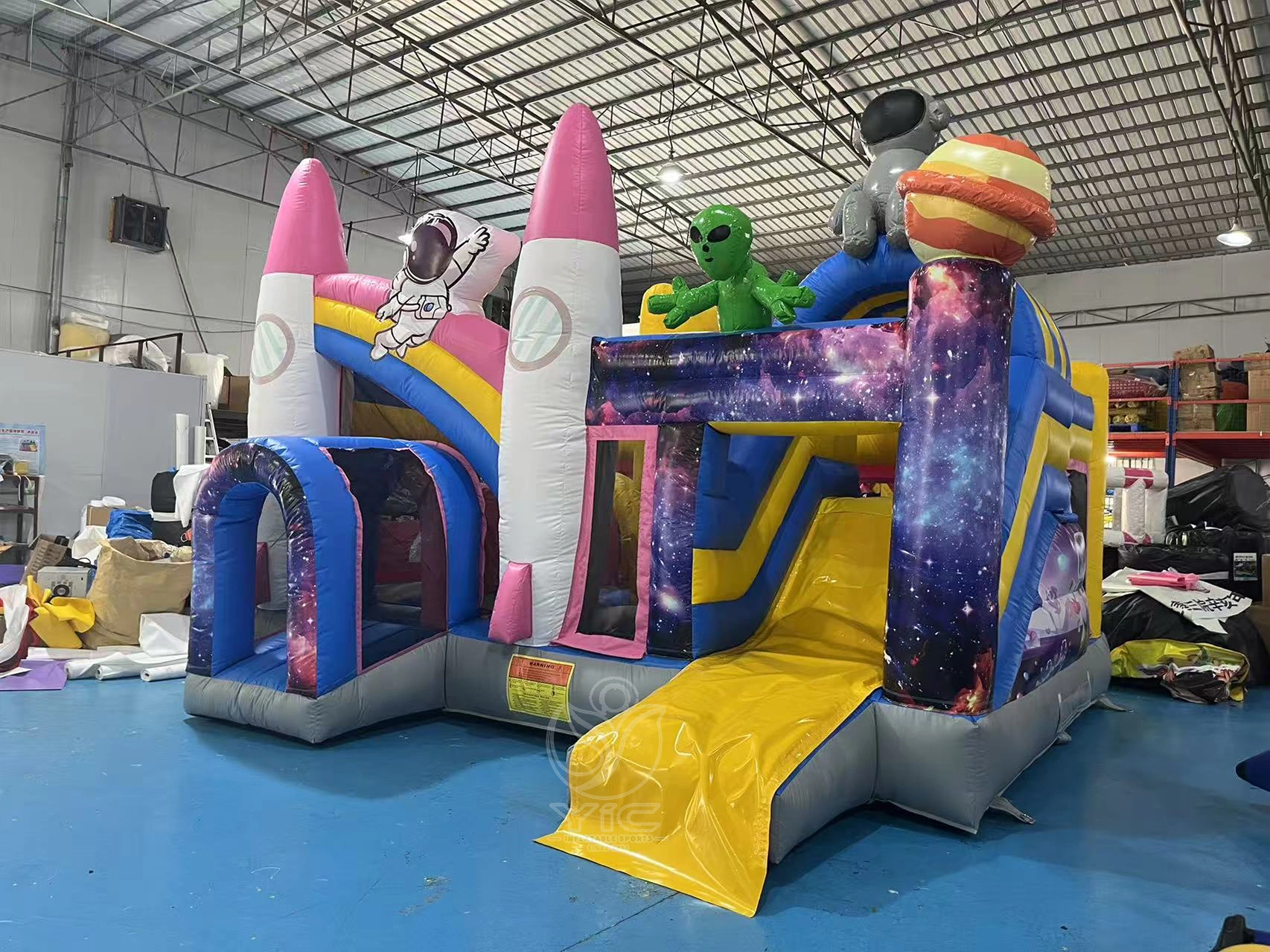 Rocket bounce house product photo 2