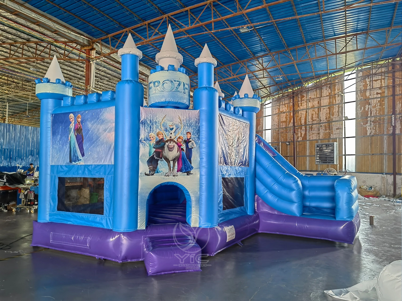 Frozen combo bounce house product photo 2