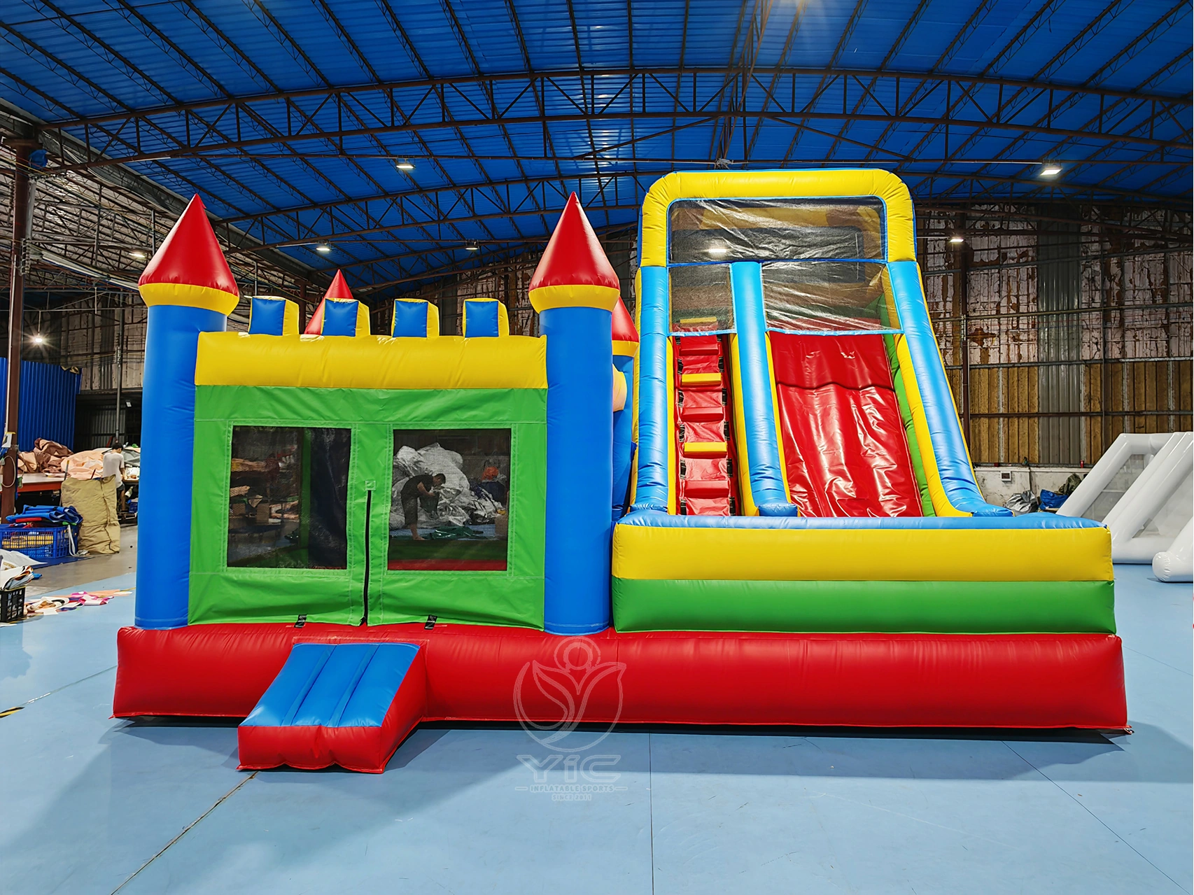 Commercial grade bounce house and slide product photo 2
