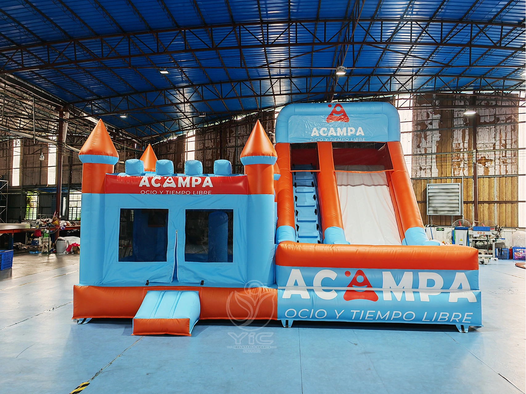 Slide bounce house combo product photo 2