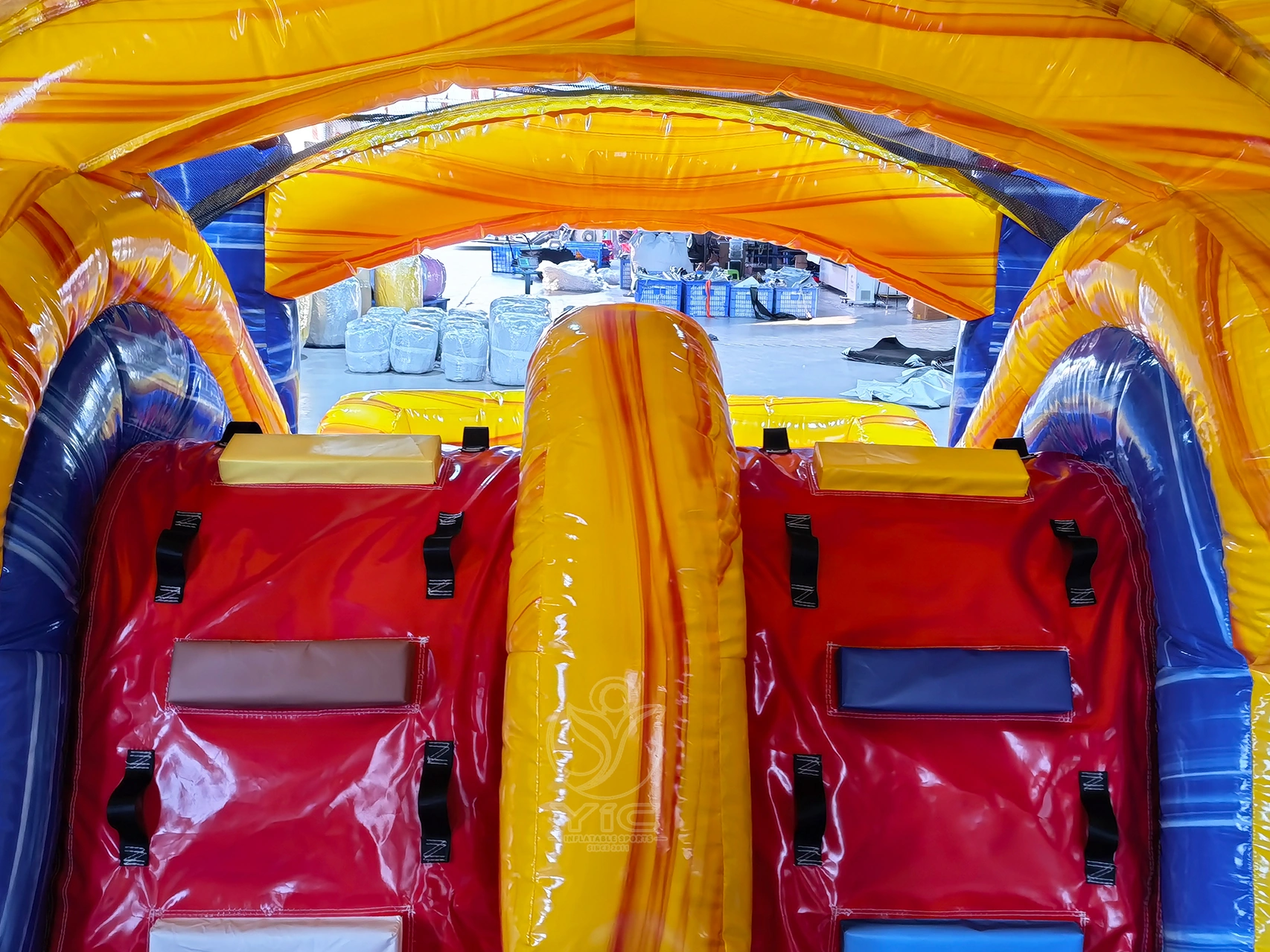 Commercial bouncy castle with slide product photo 5
