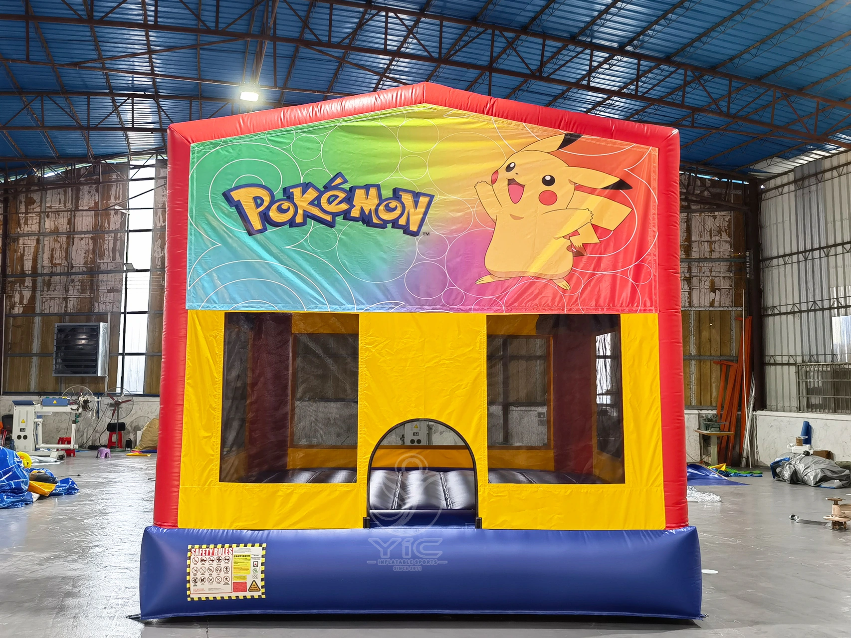 Pokémon bouncy castle