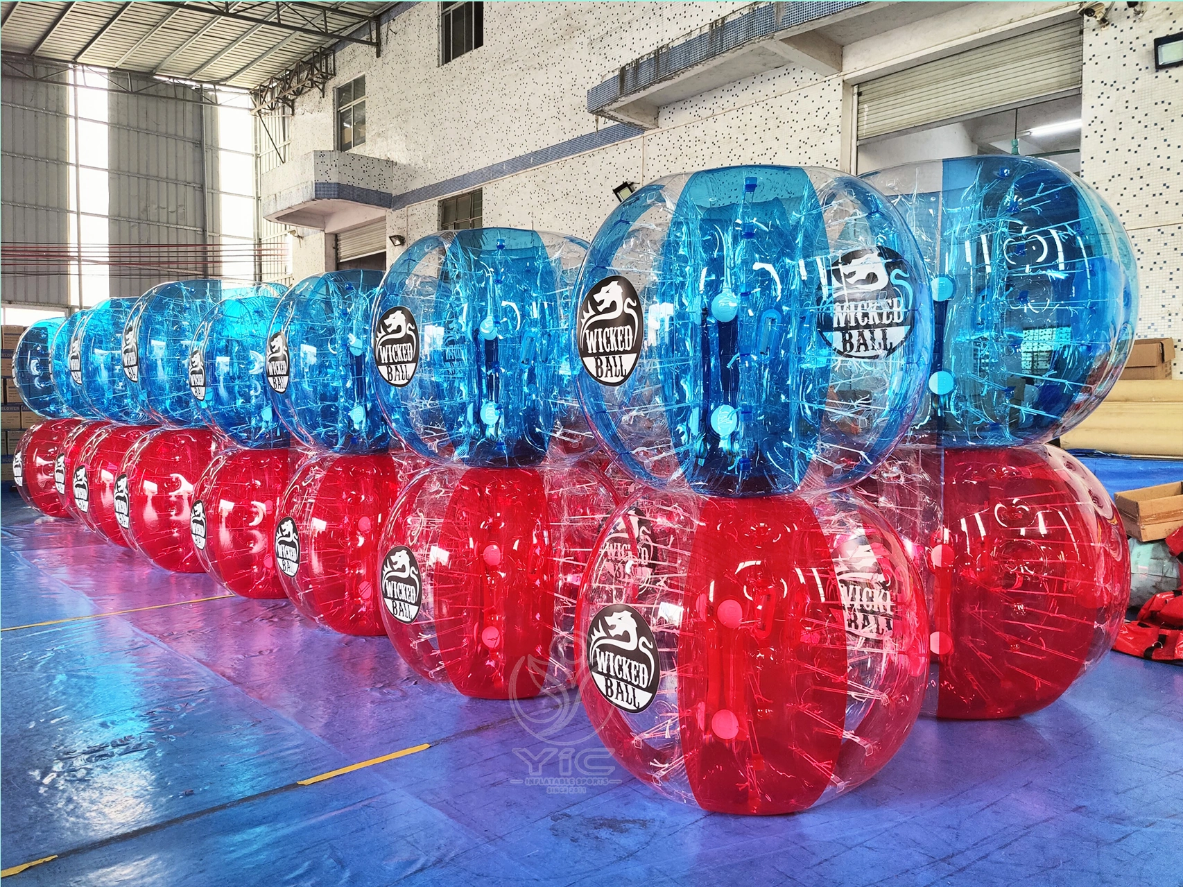 Inflatable bubble soccer ball product photo 2