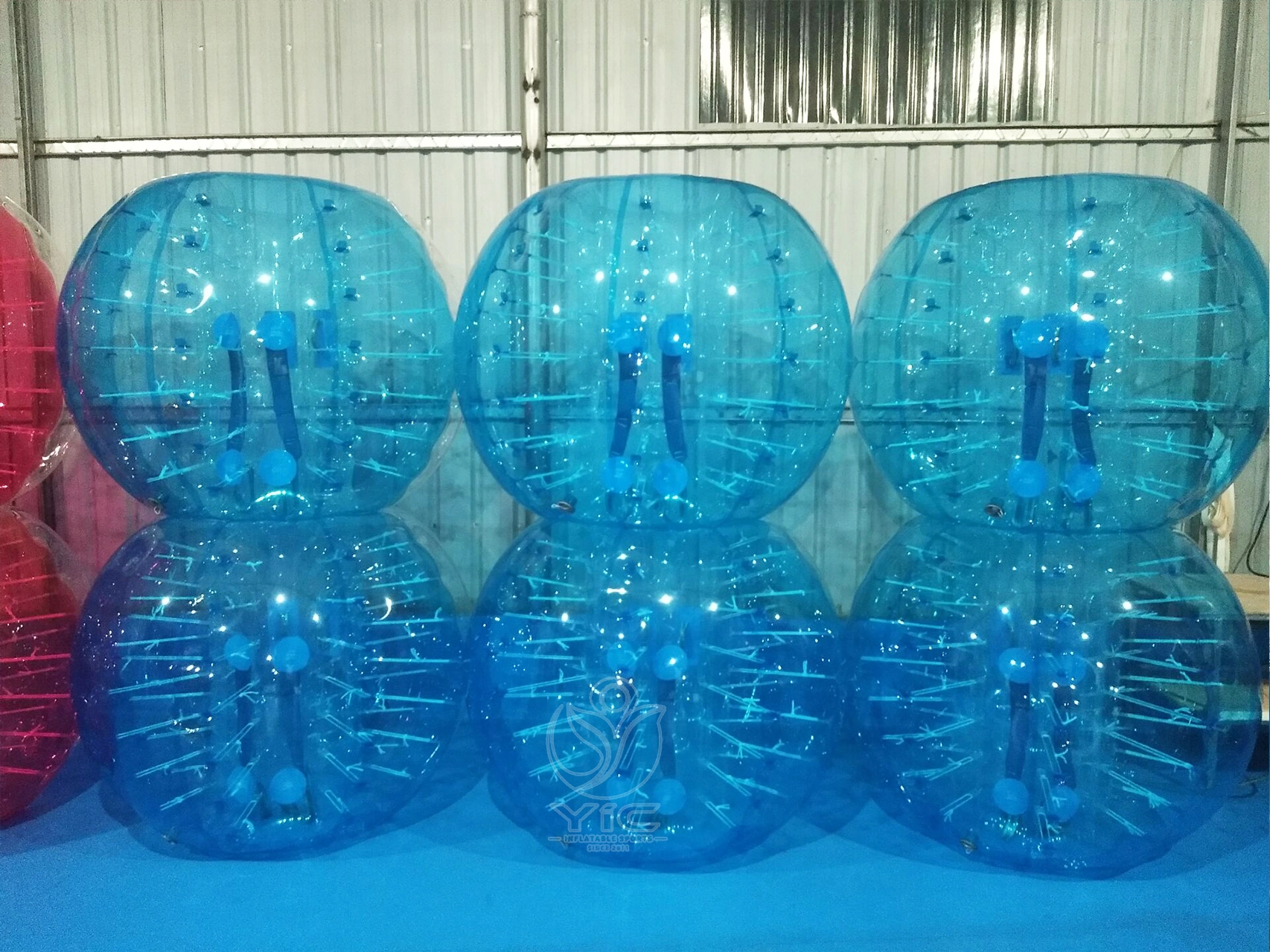 Inflatable bumper ball human product photo 2