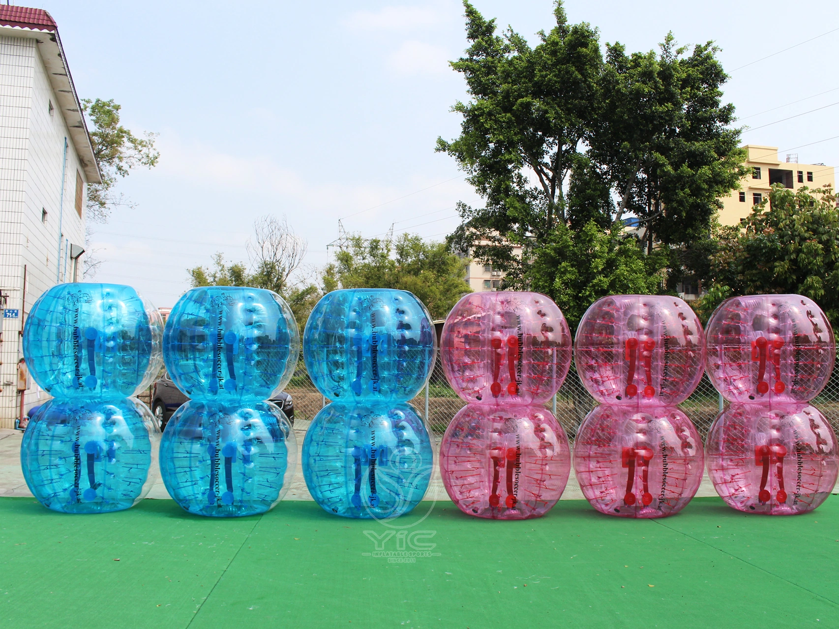 Kid inflatable soccer ball product photo 2