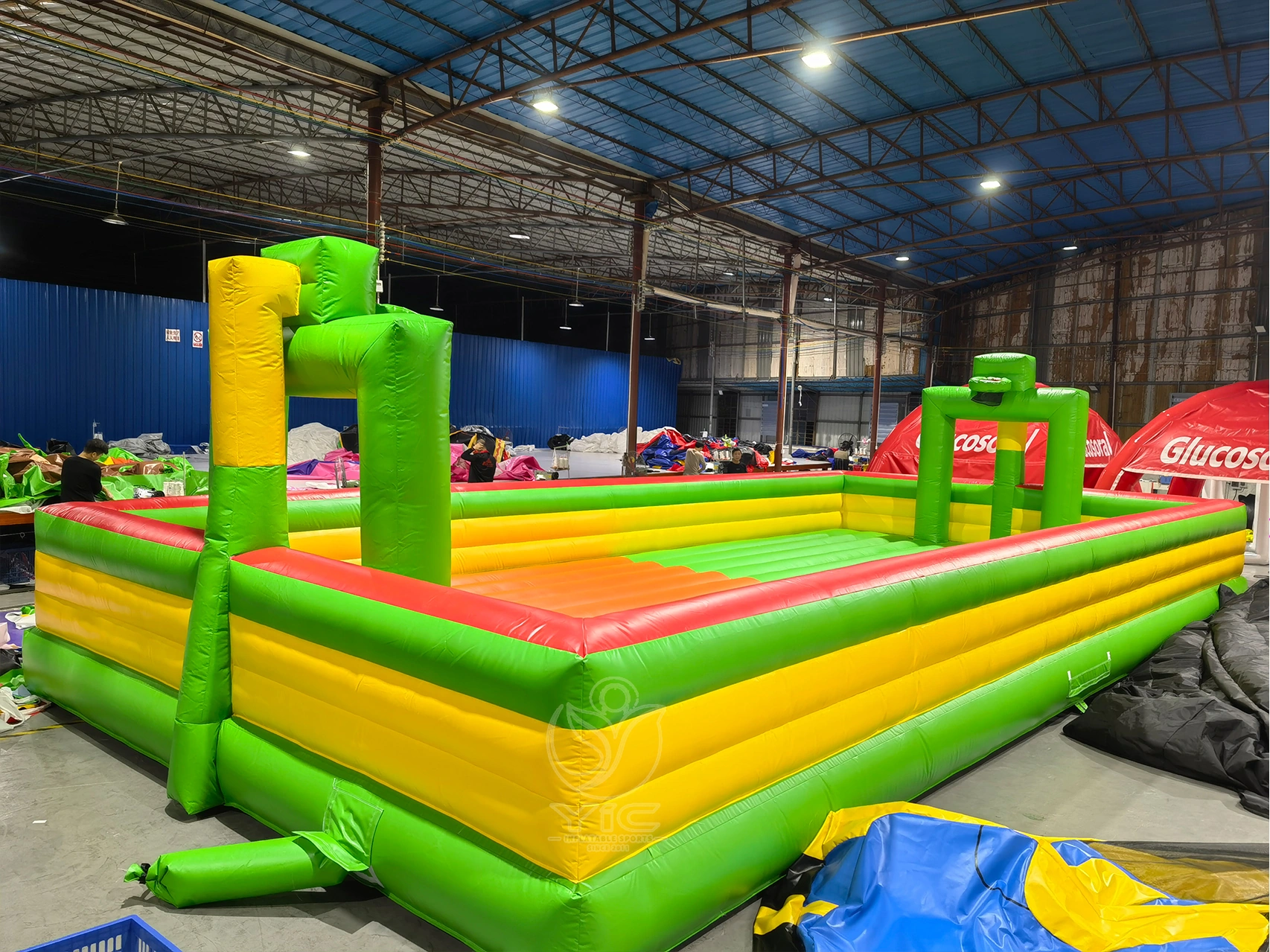 Inflatable soccer field for kids product photo 2