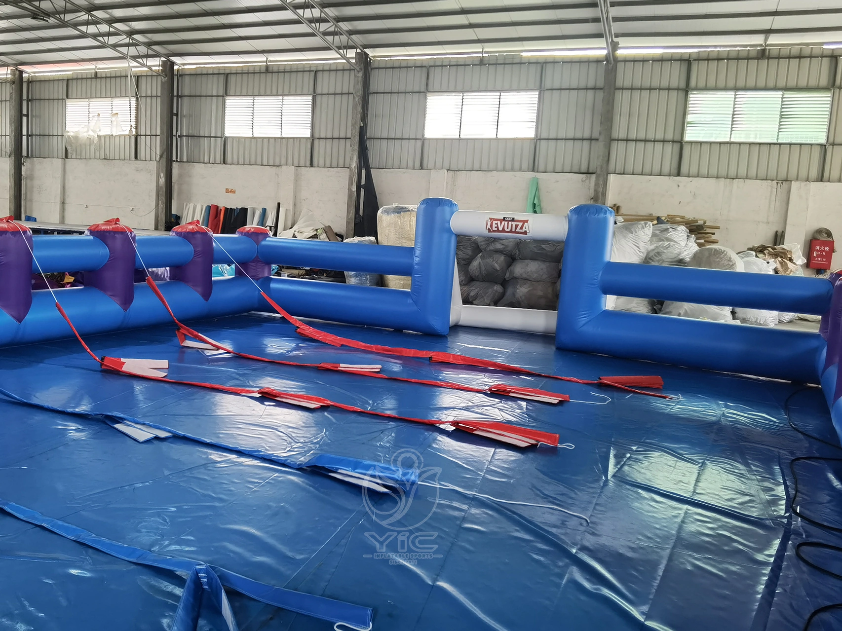 Inflatable human foosball game product photo 4