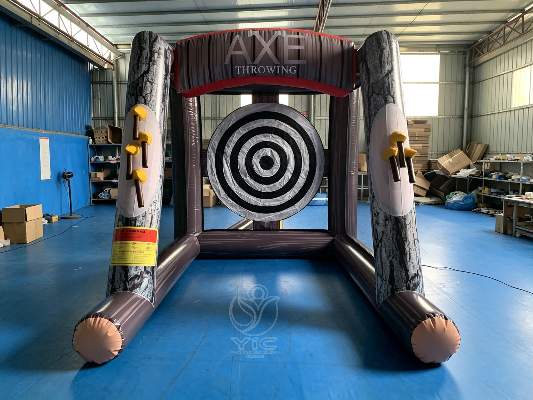 Inflatable axe throwing game product photo 3