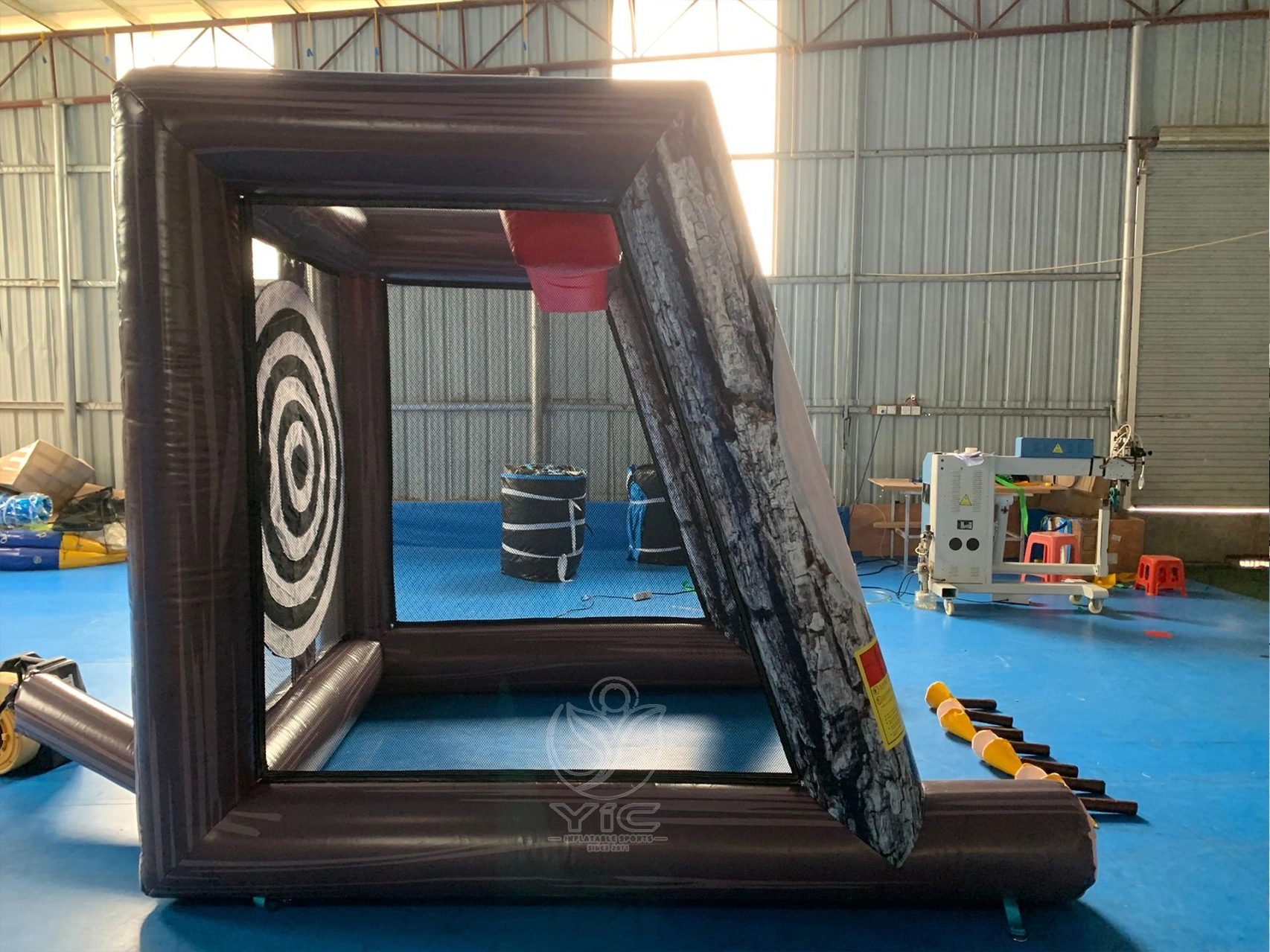 Inflatable axe throwing game product photo 4