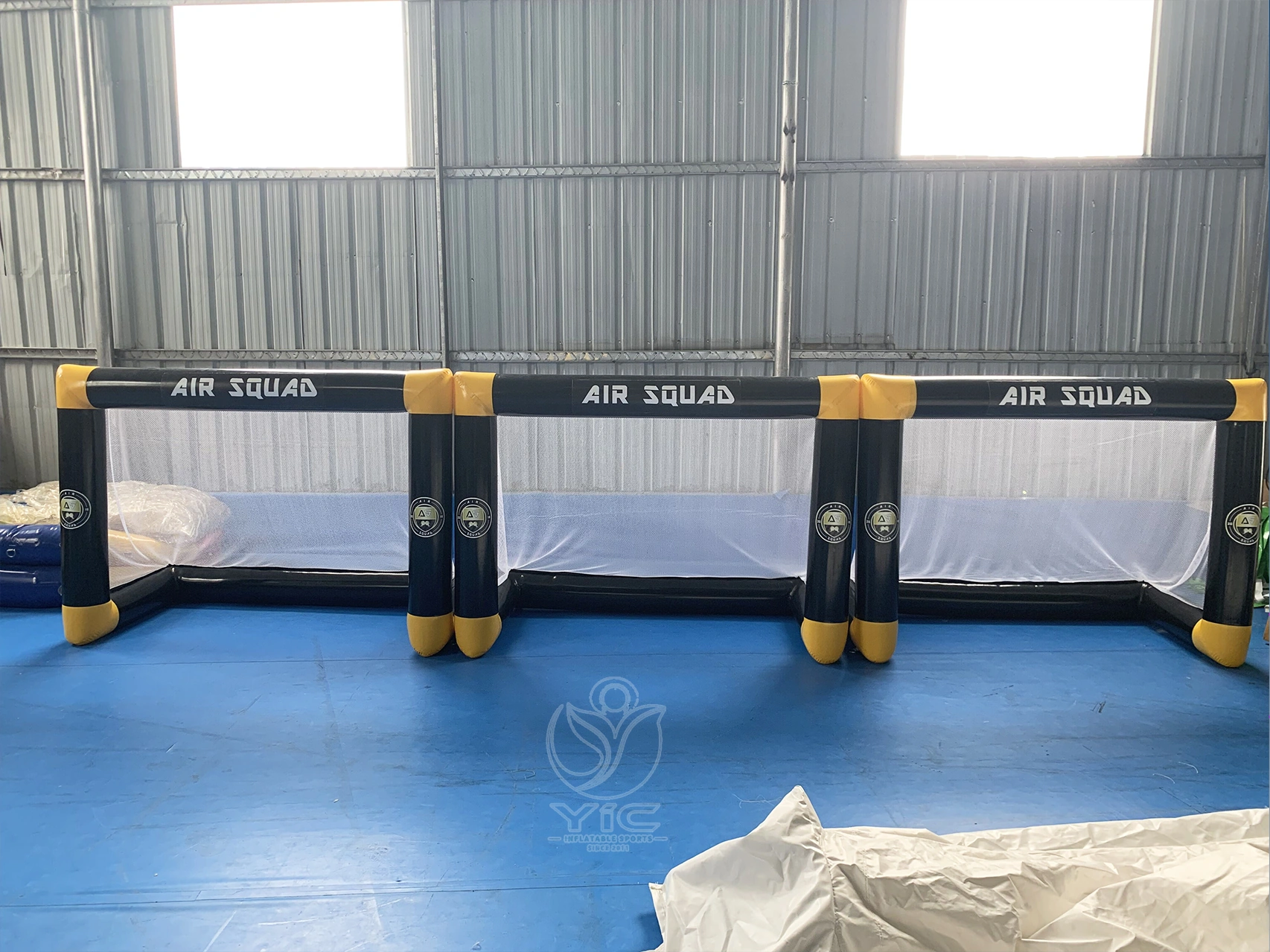 Small inflatable soccer goal product photo 3