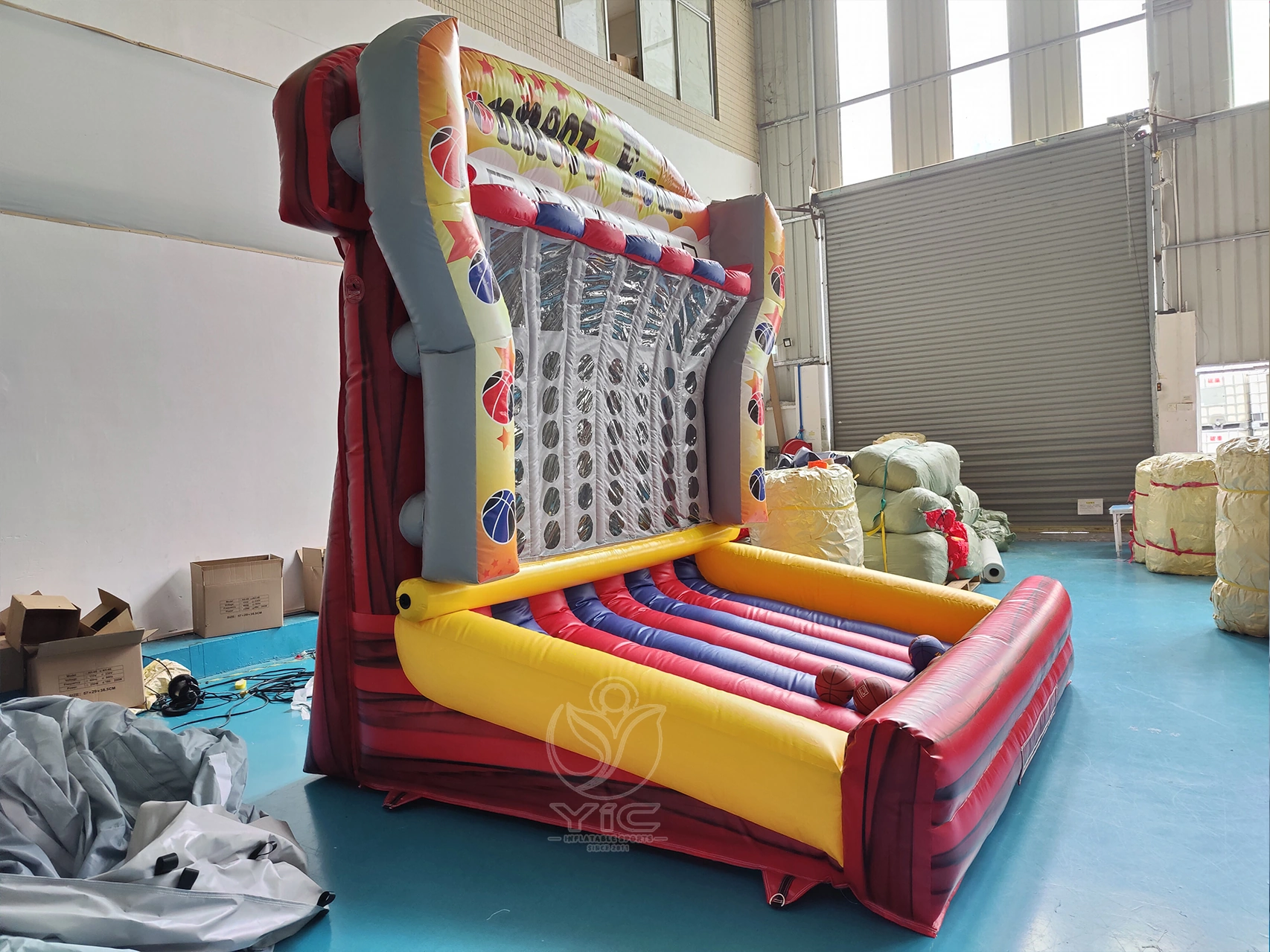 Inflatable basketball connect 4 game product photo 3