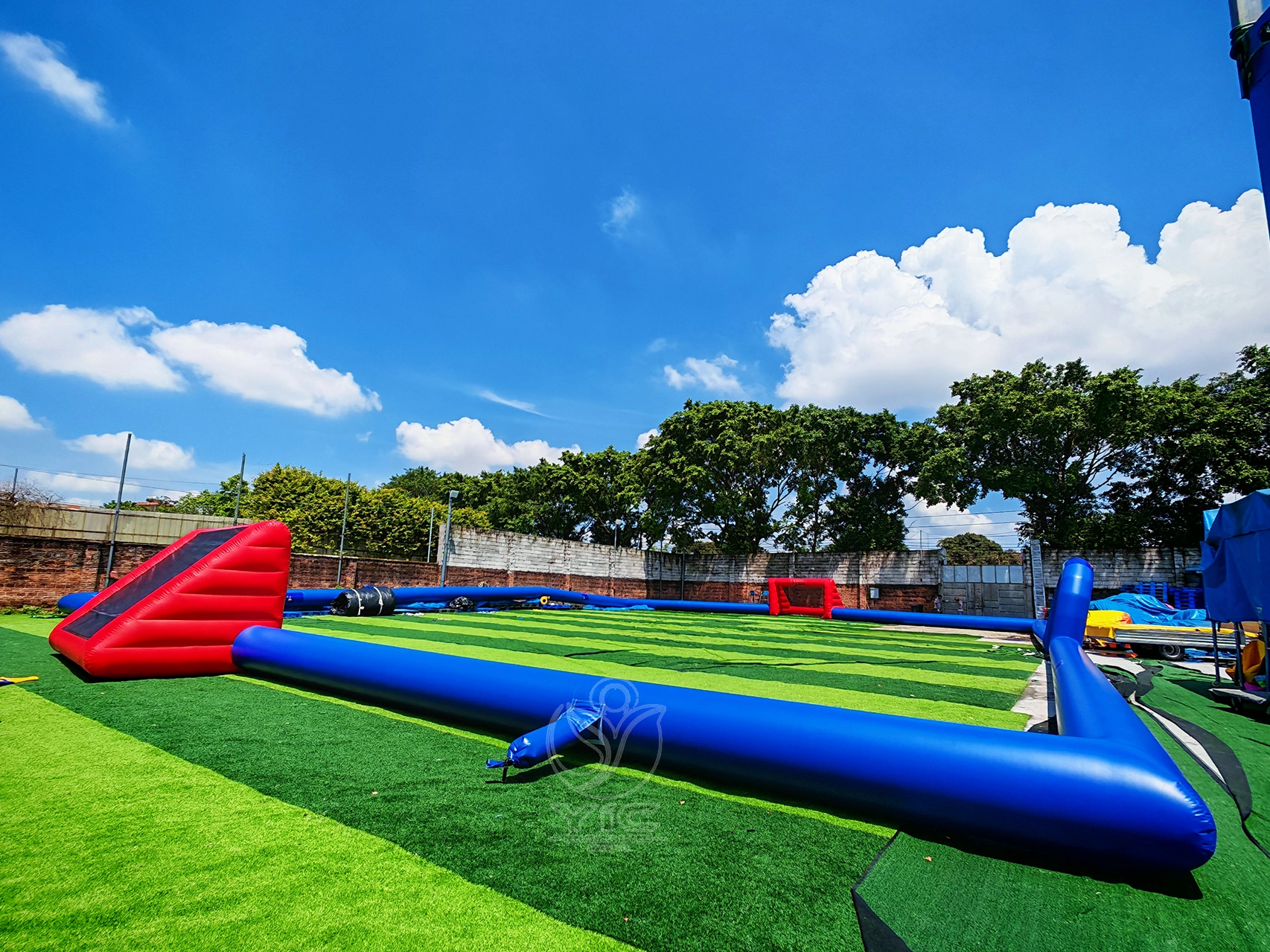 Inflatable soccer football field product photo 3