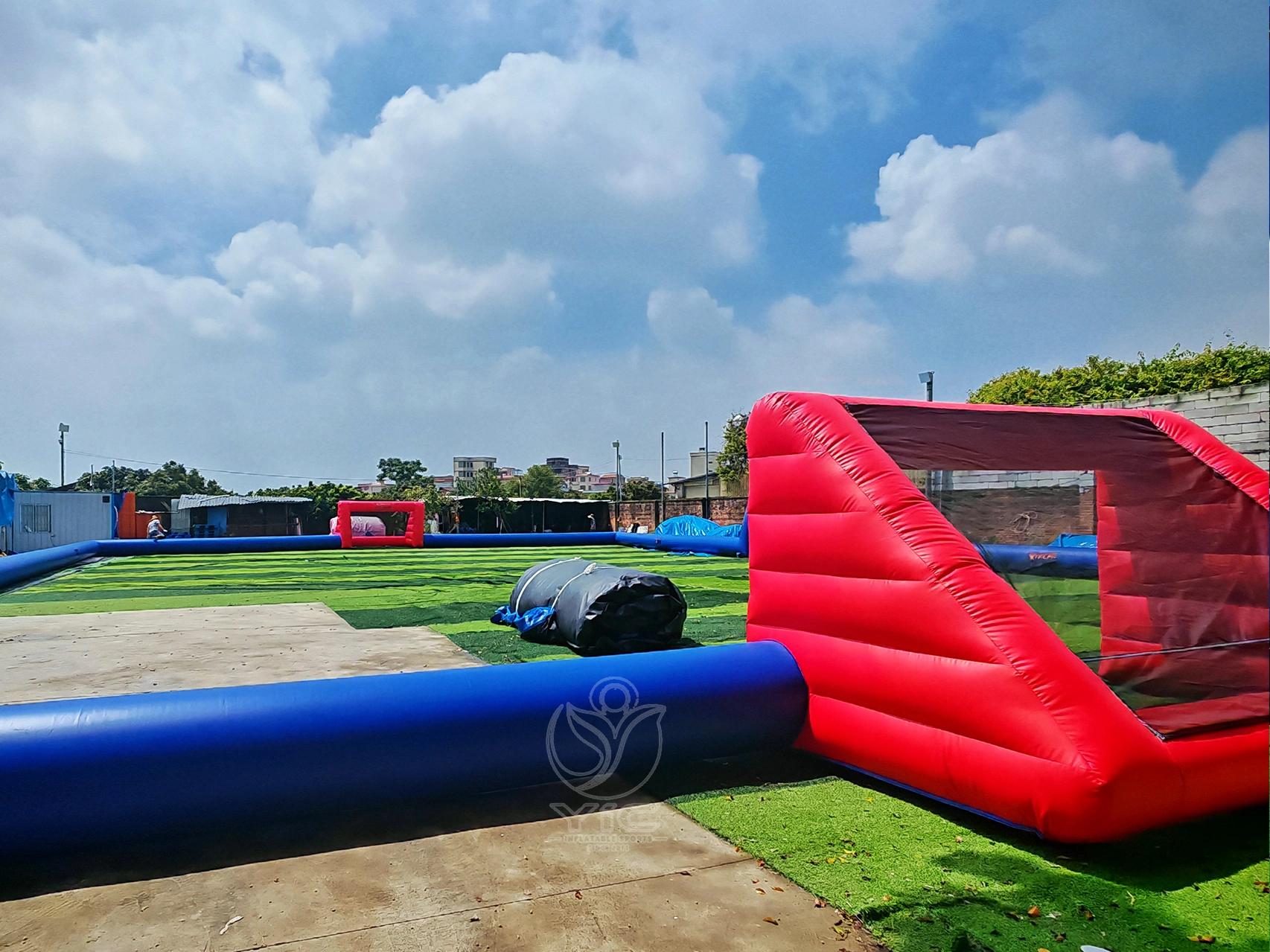 Inflatable soccer football field product photo 4