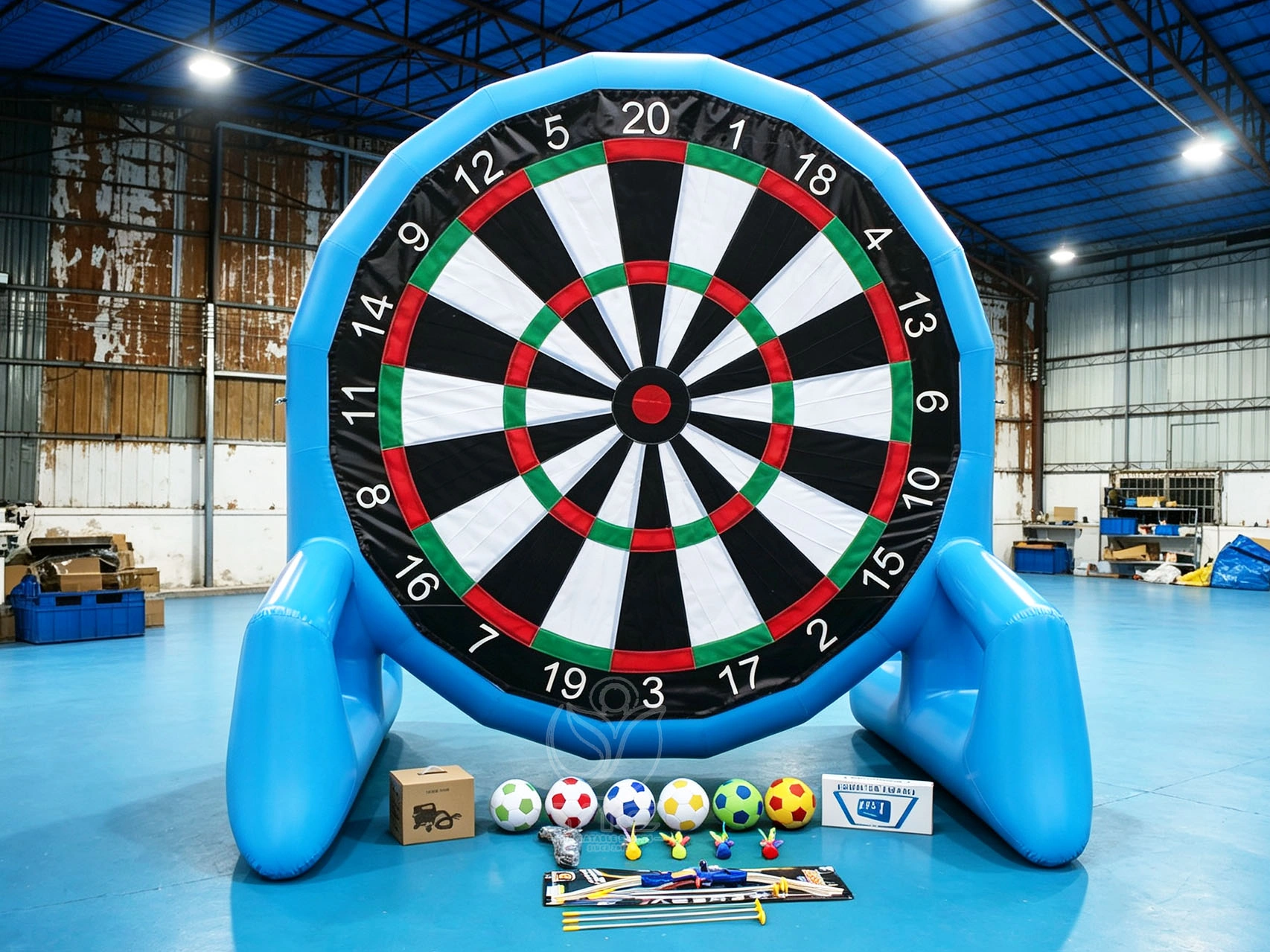 Velcro soccer darts