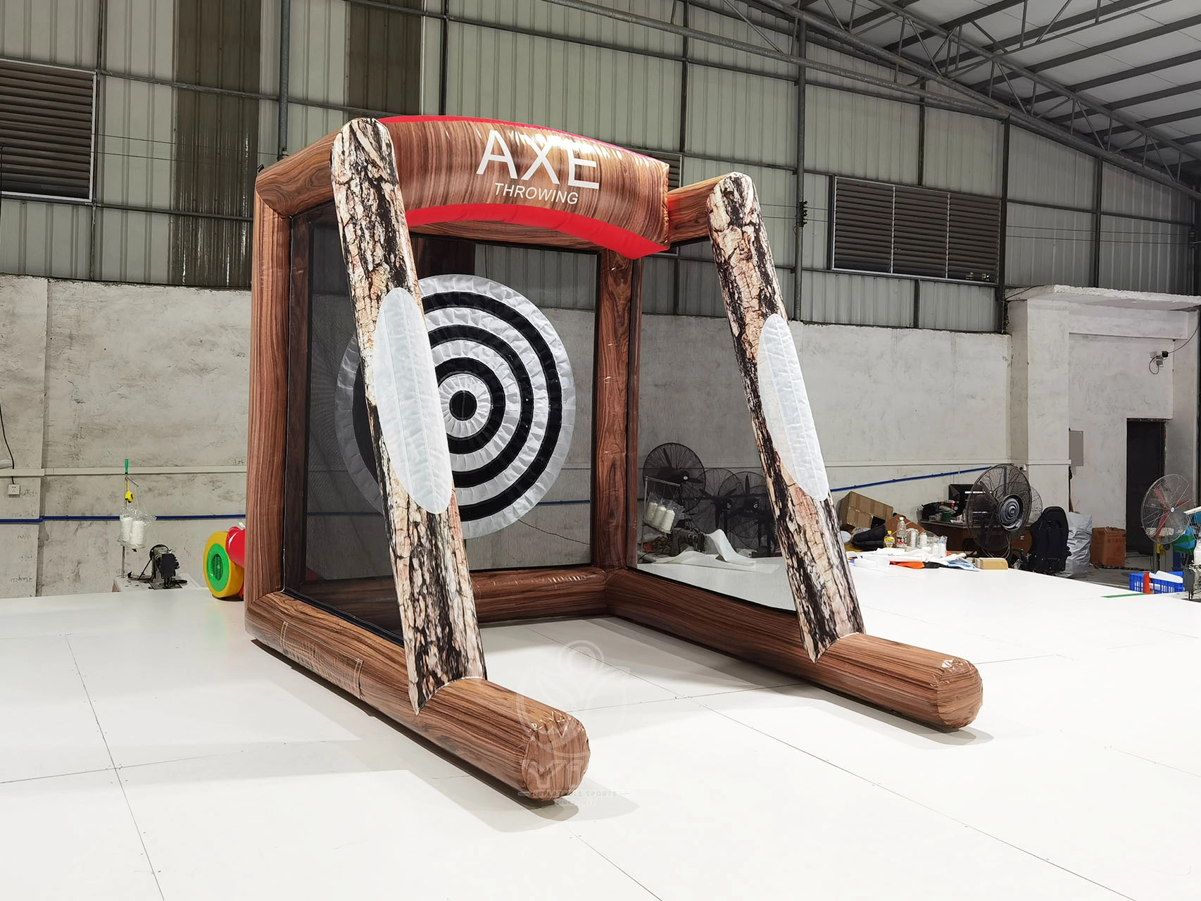 Axe throwing inflatable game product photo 3