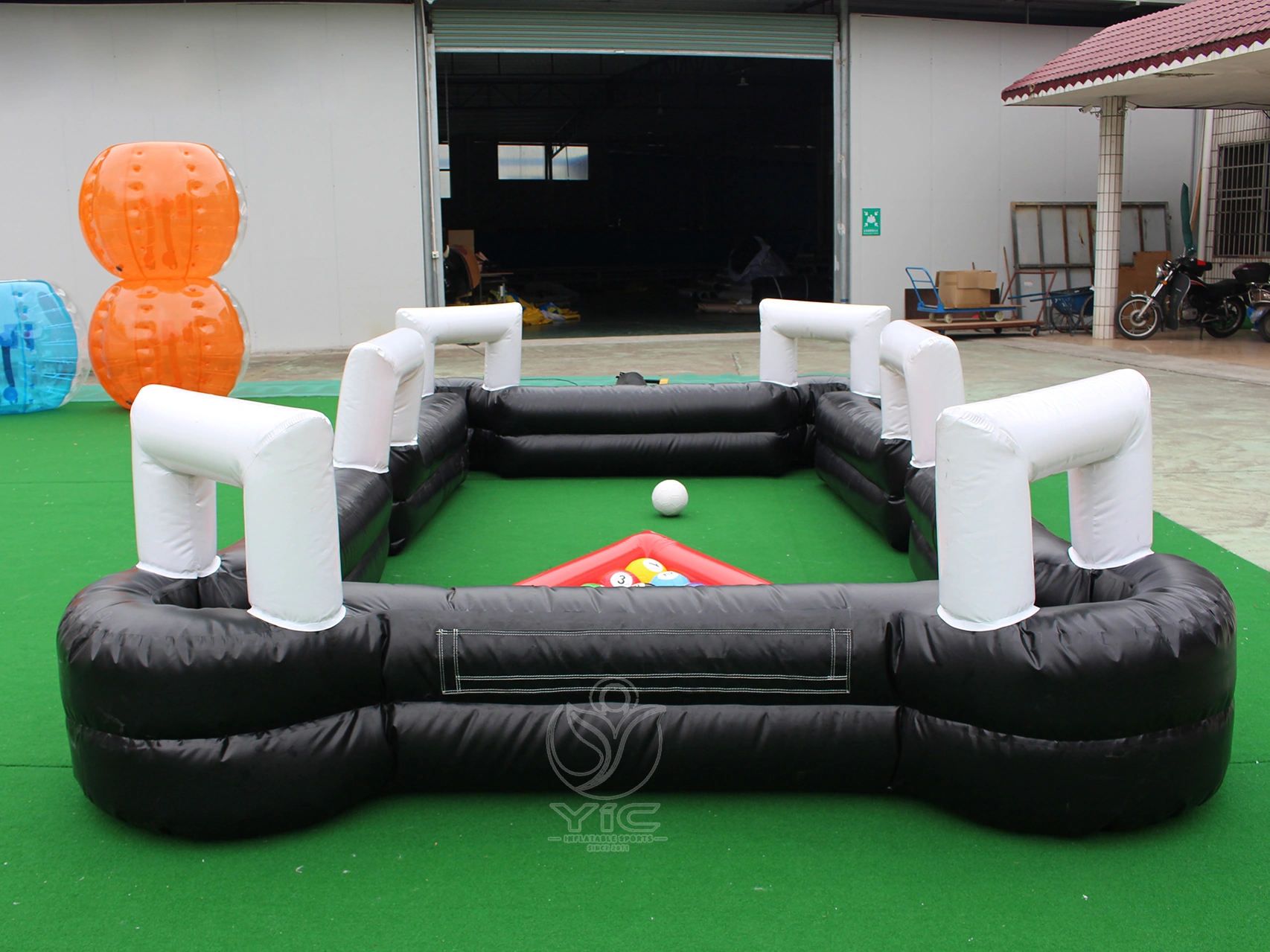 Inflatable human billiards game product photo 4