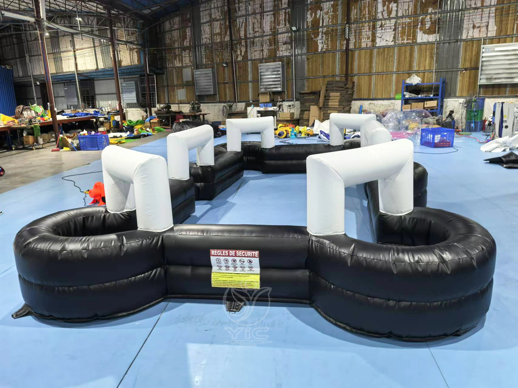 Human billiards inflatable