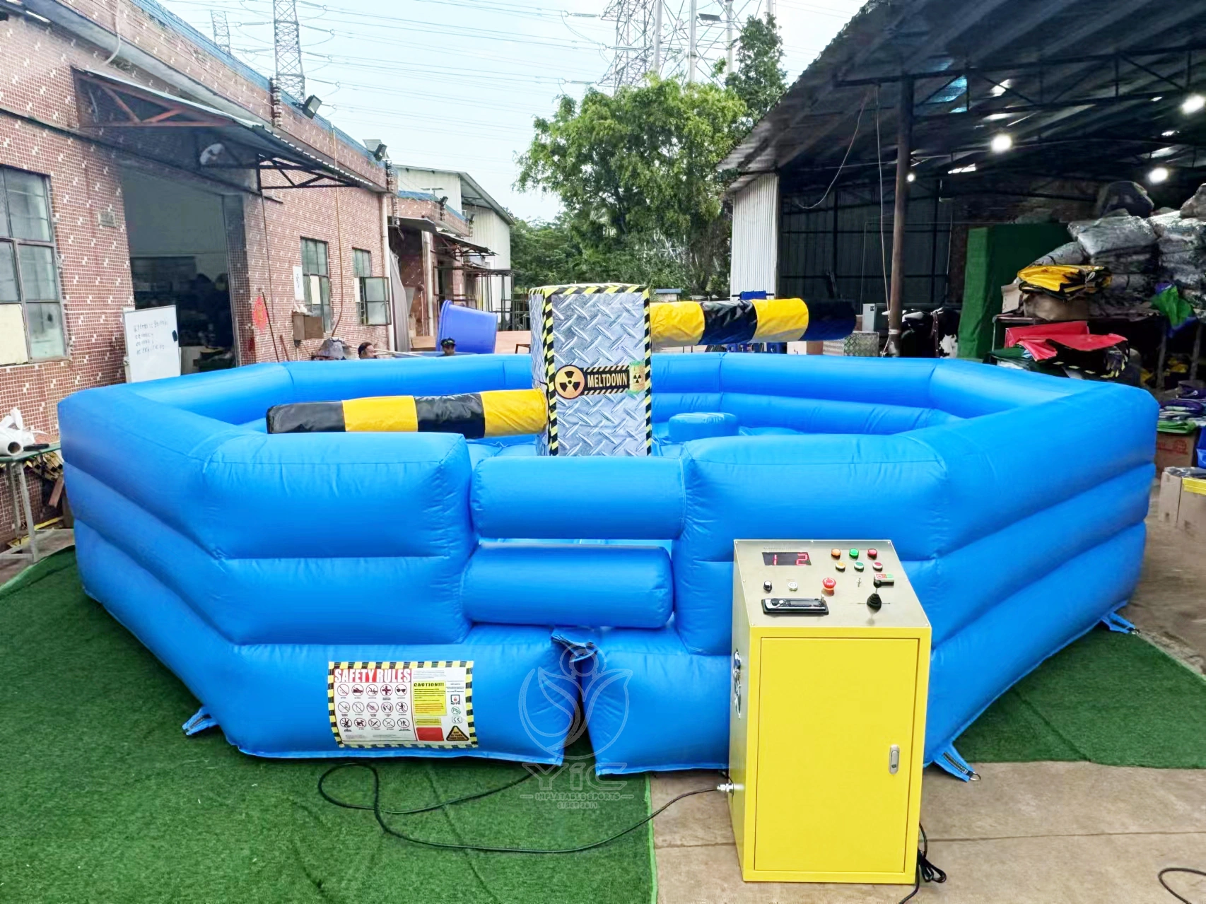Inflatable mechanical meltdown game product photo 3
