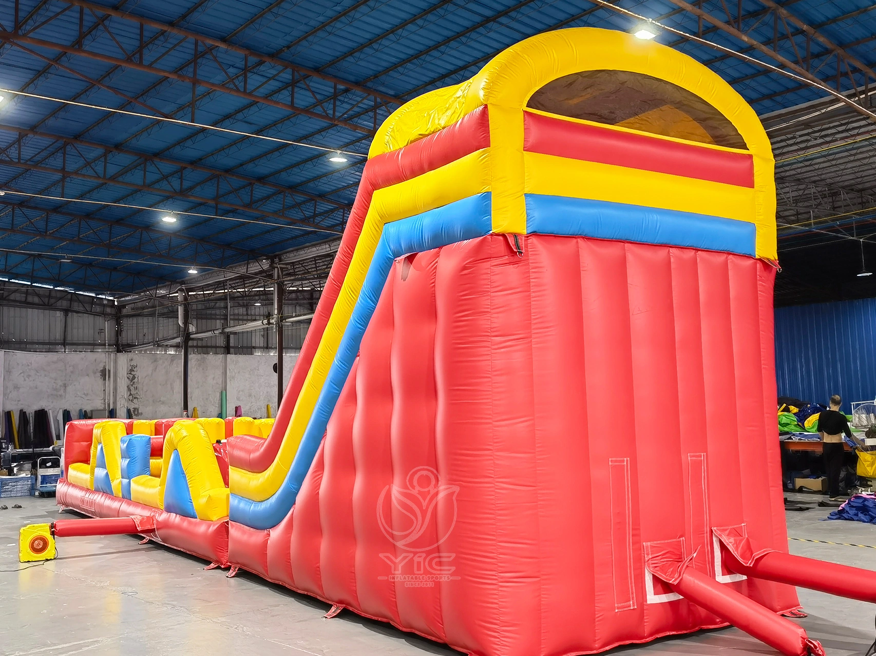 Red and yellow obstacle course product photo 4