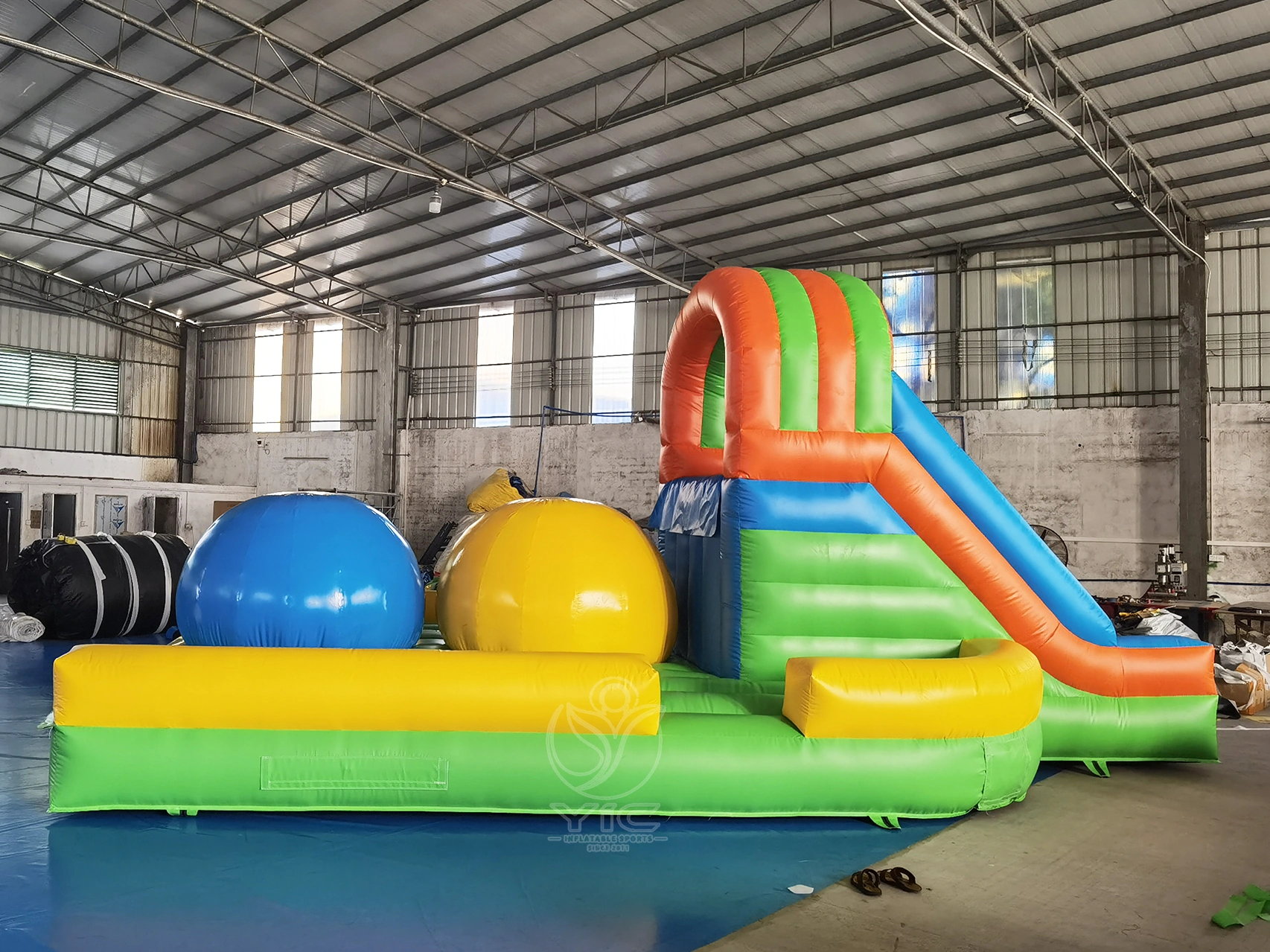Wipeout inflatable obstacle course product photo 3