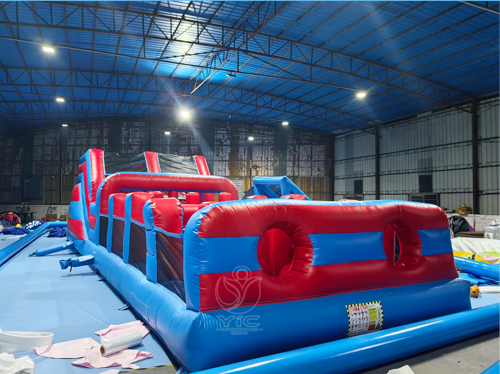 Fun run obstacle inflatable