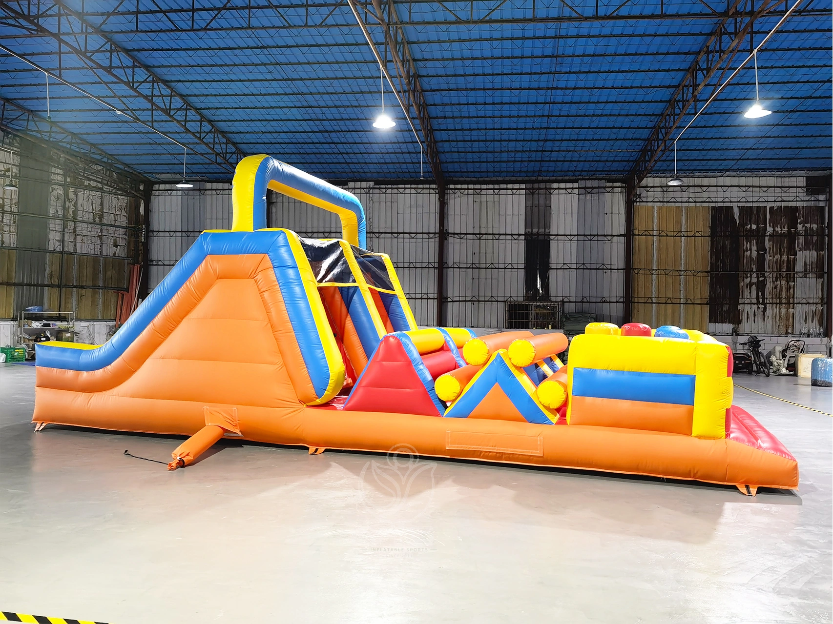 Commercial inflatable obstacle course product photo 3