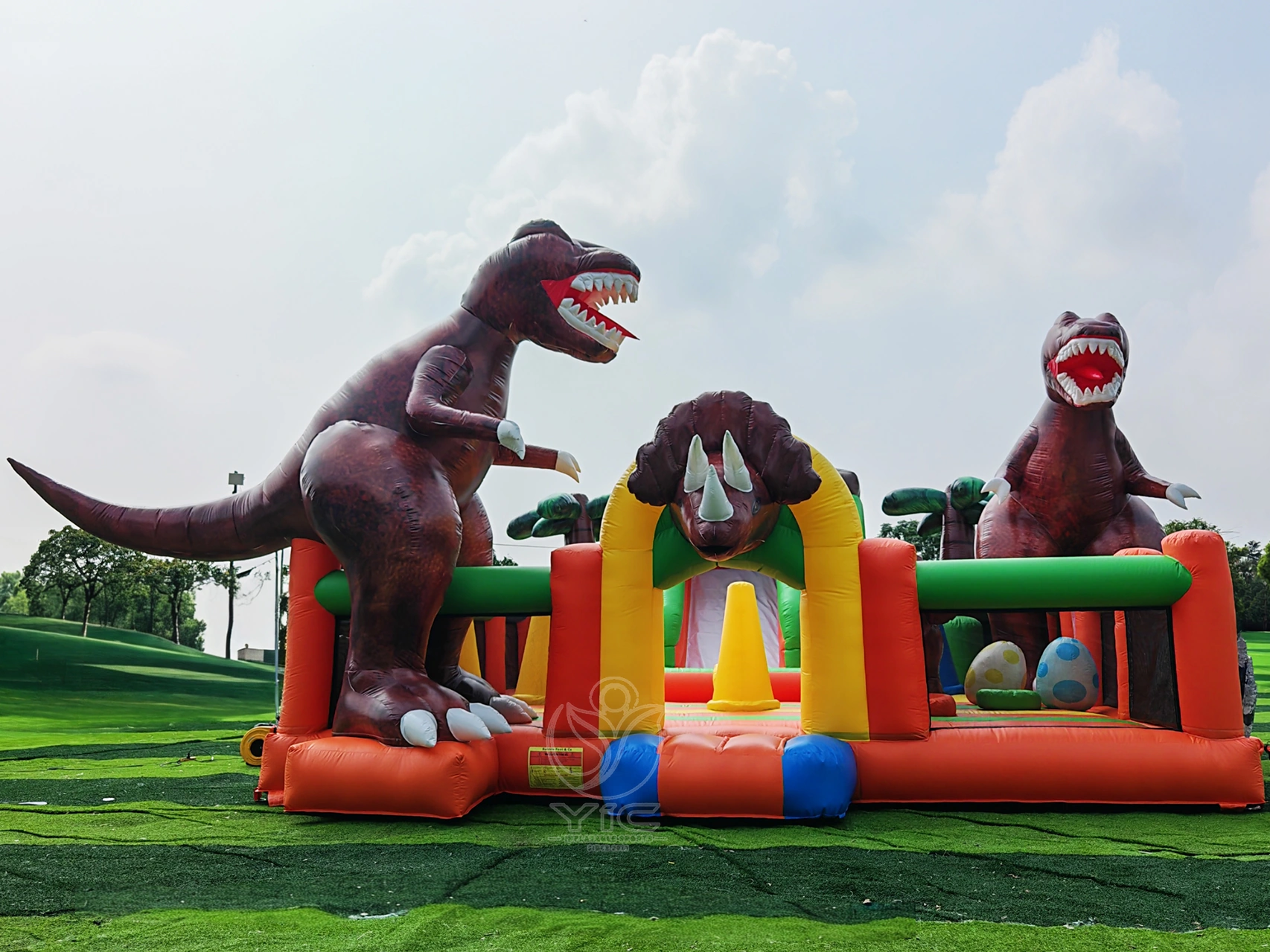 Commercial inflatable theme park products from YIC