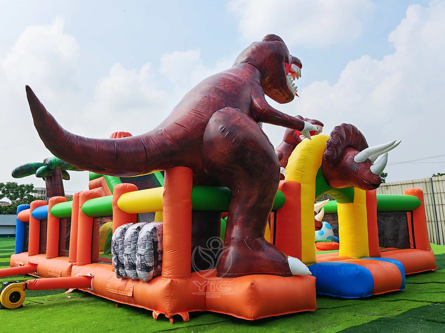 Dinosaur inflatable playground product photo 3