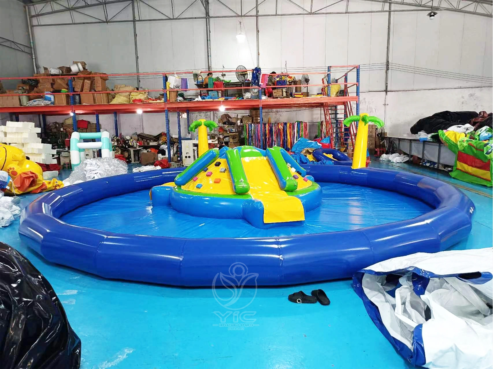 Commercial inflatable water park products from YIC