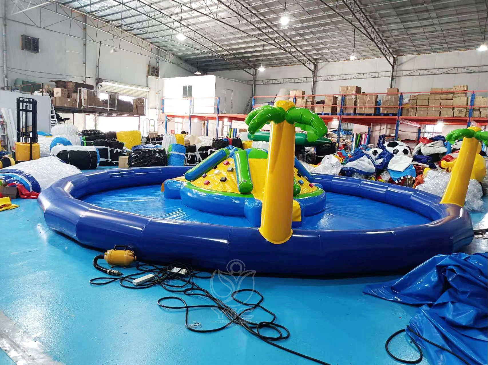 Floating island inflatable water park product photo 2