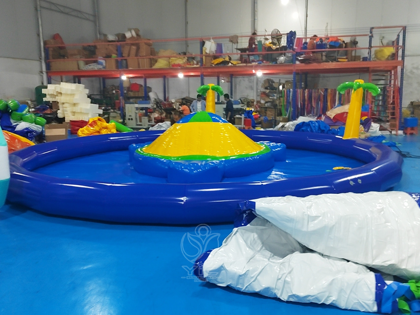 Floating island inflatable water park product photo 4